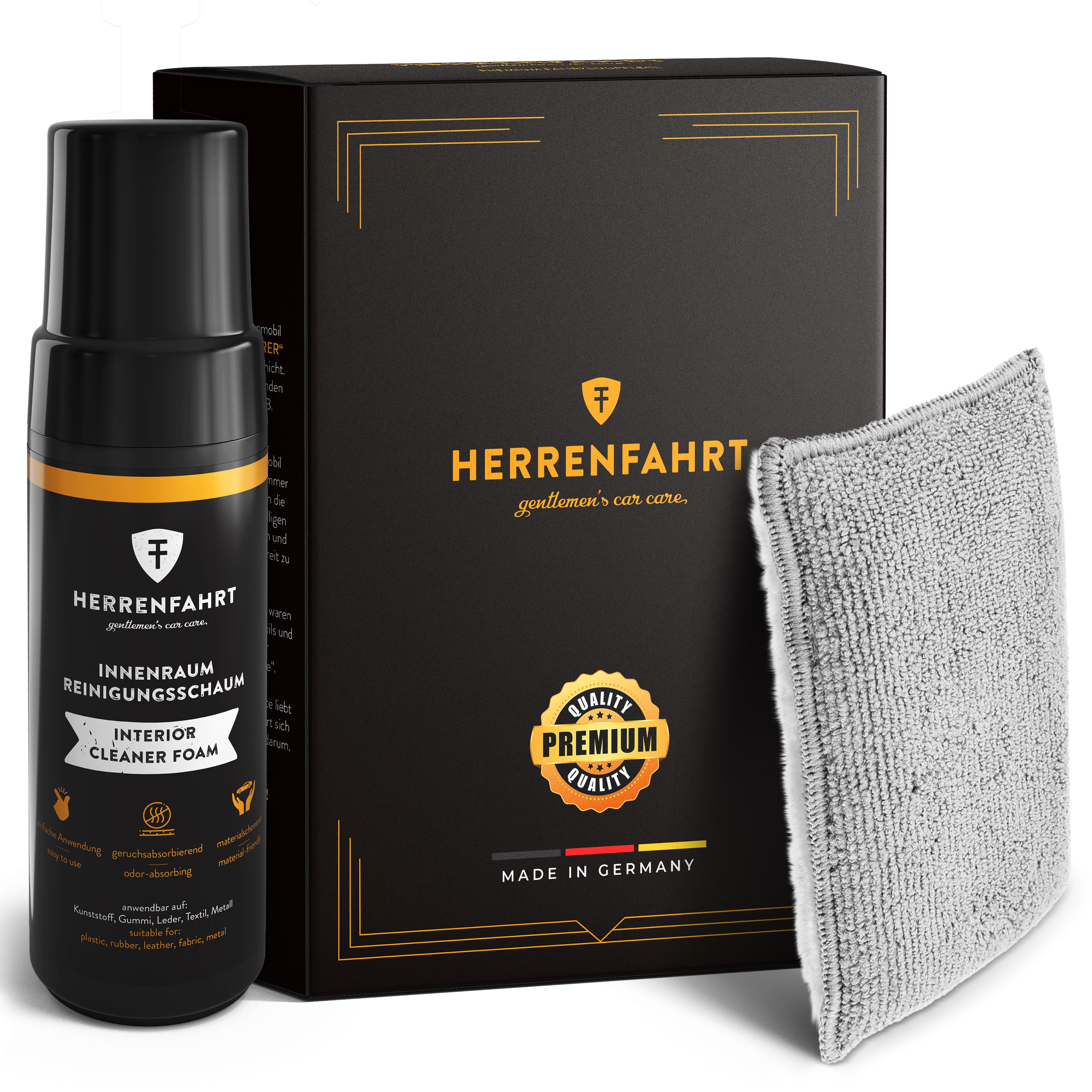 Interior cleaner foam & Cleaning pad set